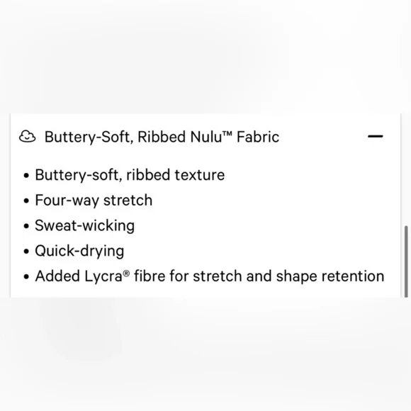 NWT Lululemon Ribbed Nulu Asymmetrical Yoga Tank Top Size 6 Black - Picture 8 of 12